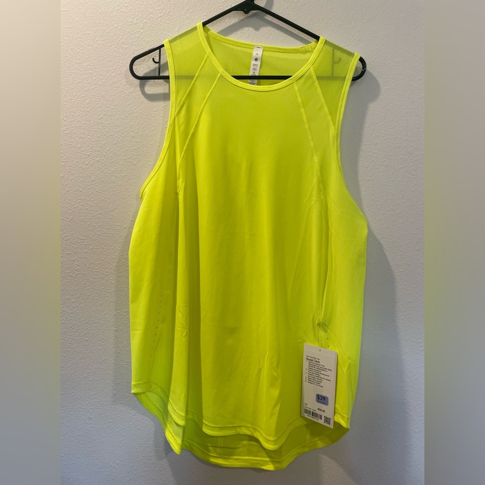 Lulu lemon sculpt tank top